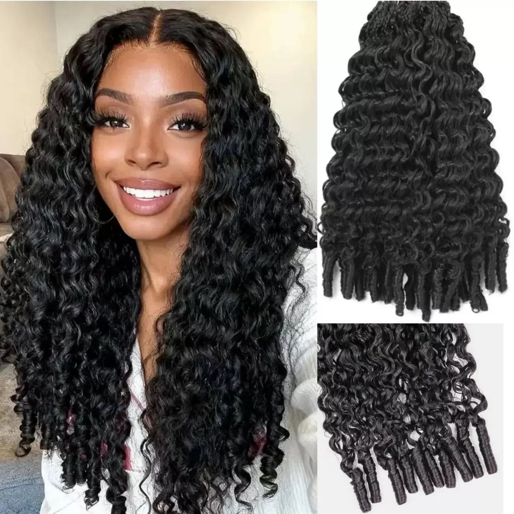 Curly lightweight crochet